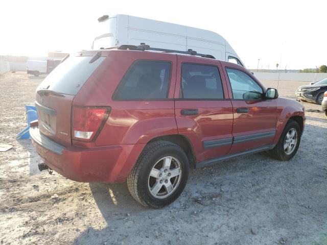 1J4GS48N15C505190 - 2005 JEEP GRAN CHER LAREDO RED photo 3