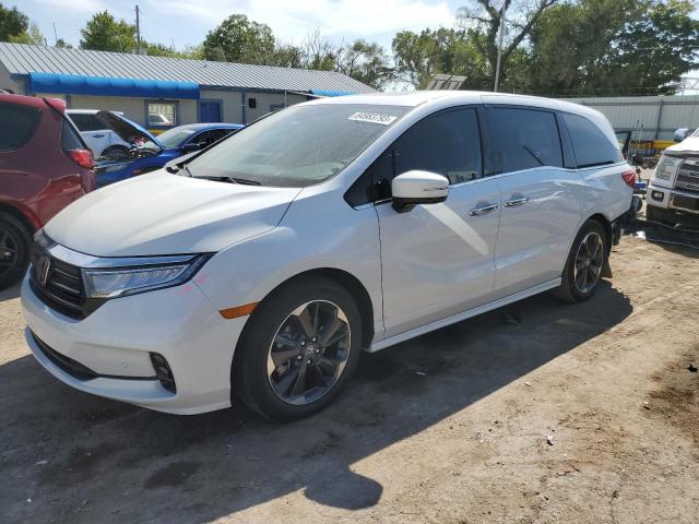 5FNRL6H90PB044788 - 2023 HONDA ODYSSEY ELITE WHITE photo 1