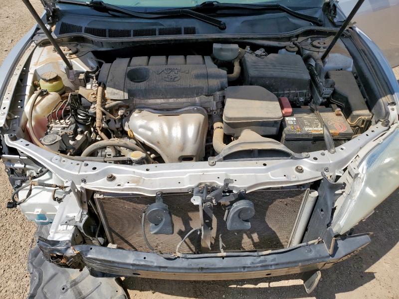 4T4BF3EK6BR155443 - 2011 TOYOTA CAMRY BASE SILVER photo 11