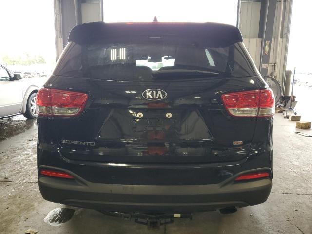 5XYPGDA34HG237476 - 2017 KIA SORENTO LX BLACK photo 6