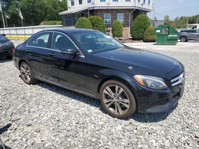 55SWF4KB4GU161329 - 2016 MERCEDES-BENZ C 300 4MATIC BLACK photo 4