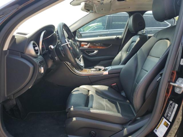 55SWF4KB4GU161329 - 2016 MERCEDES-BENZ C 300 4MATIC BLACK photo 7