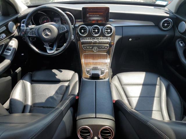55SWF4KB4GU161329 - 2016 MERCEDES-BENZ C 300 4MATIC BLACK photo 8