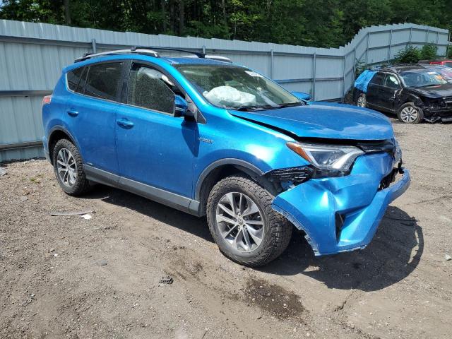 JTMRJREV0JD160807 - 2018 TOYOTA RAV4 HV LE Bleu photo 4