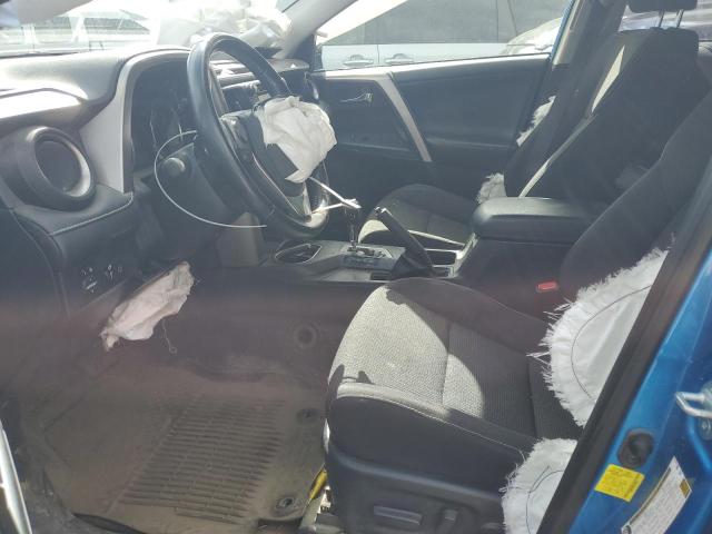 JTMRJREV0JD160807 - 2018 TOYOTA RAV4 HV LE Bleu photo 7