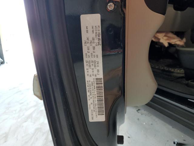 2C4RC1BG1GR280509 - 2016 CHRYSLER TOWN & COU TOURING BLACK photo 12