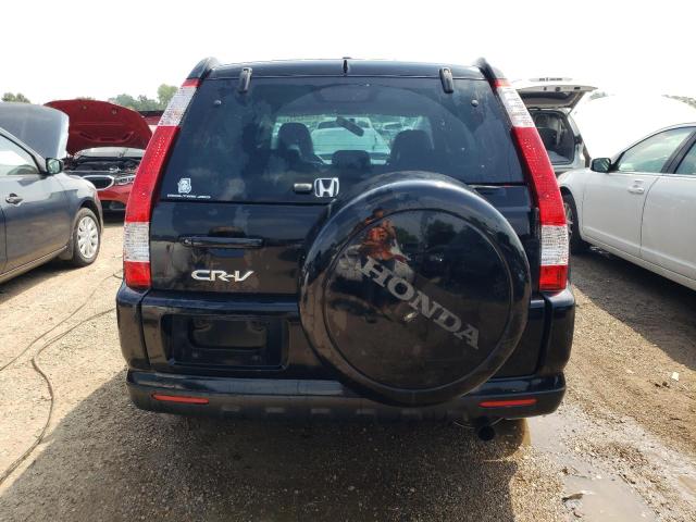 JHLRD78966C044151 - 2006 HONDA CR-V SE BLACK photo 6