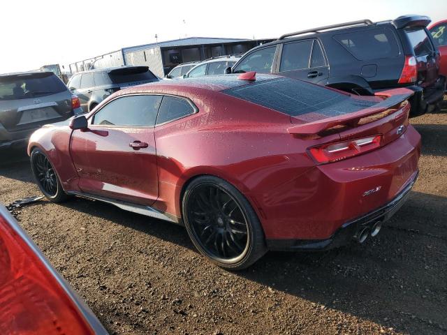 1G1FK1R69J0145730 - 2018 CHEVROLET CAMARO ZL1 红色 照片 2