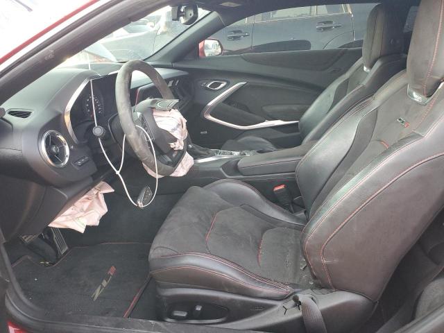 1G1FK1R69J0145730 - 2018 CHEVROLET CAMARO ZL1 红色 照片 7
