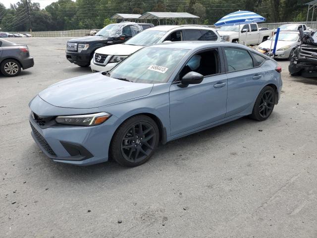 19XFL2H80NE015152 - 2022 HONDA CIVIC SPORT ლურჯი ფოტო 1