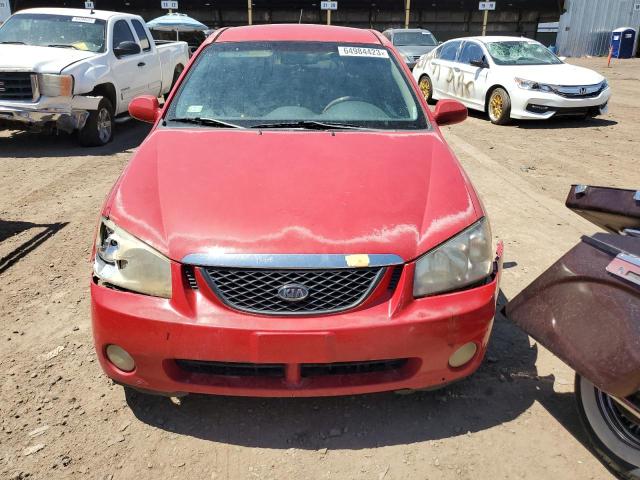 KNAFE162965335681 - 2006 KIA SPECTRA5 RED photo 5