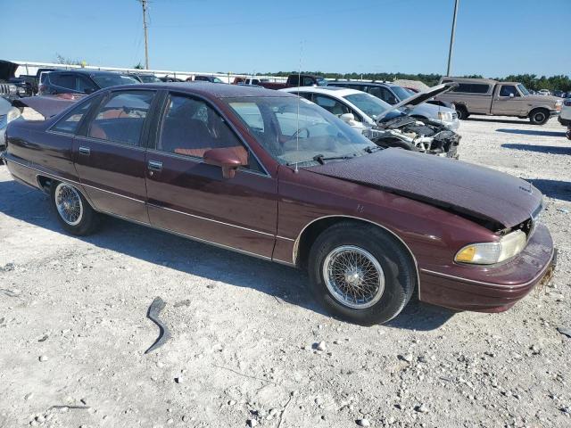 1G1BL53E2MR111681 - 1991 CHEVROLET CAPRICE BURGUNDY photo 4