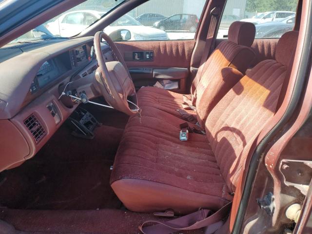 1G1BL53E2MR111681 - 1991 CHEVROLET CAPRICE BURGUNDY photo 7