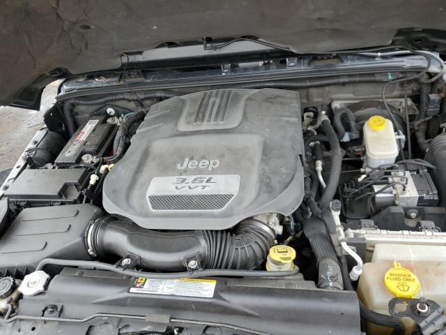 1C4BJWEG2CL141749 - 2012 JEEP WRANGLER U SAHARA 黑色 照片 11