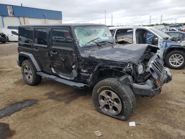 1C4BJWEG2CL141749 - 2012 JEEP WRANGLER U SAHARA 黑色 照片 4