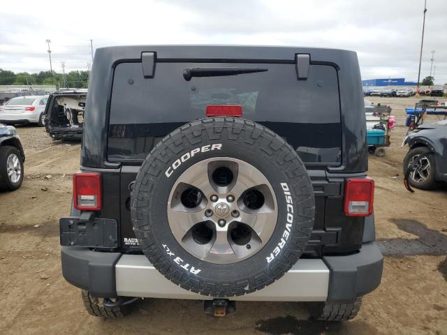 1C4BJWEG2CL141749 - 2012 JEEP WRANGLER U SAHARA 黑色 照片 6