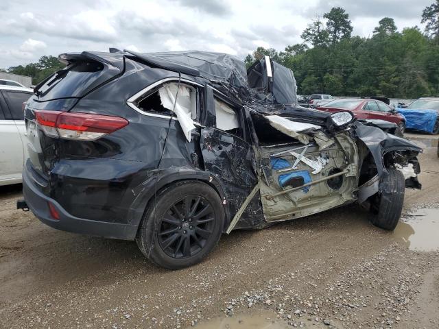 5TDKZRFH7KS574000 - 2019 TOYOTA HIGHLANDER SE BLACK photo 3