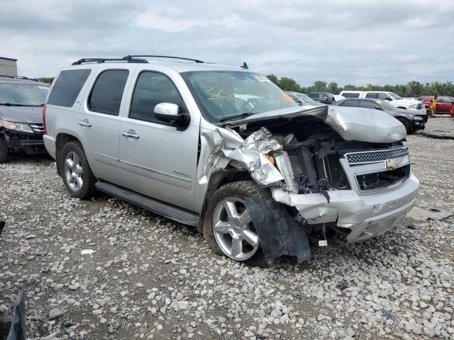 1GNSKCE07BR253772 - 2011 CHEVROLET TAHOE K1500 LTZ SILVER photo 4