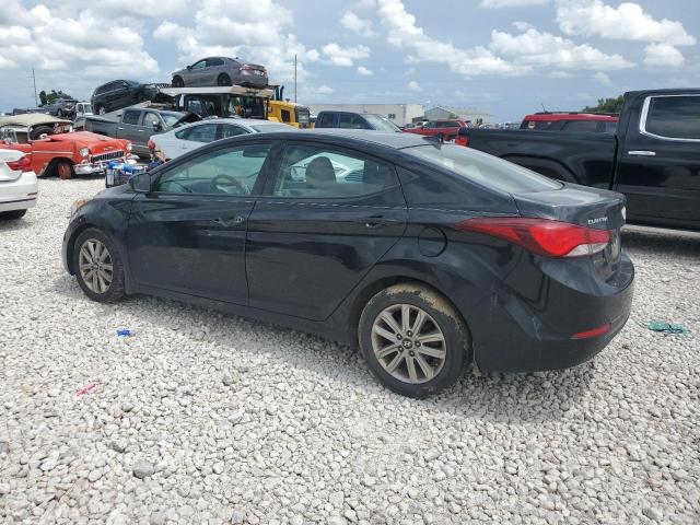 5NPDH4AEXFH627263 - 2015 HYUNDAI ELANTRA SE BLACK photo 2