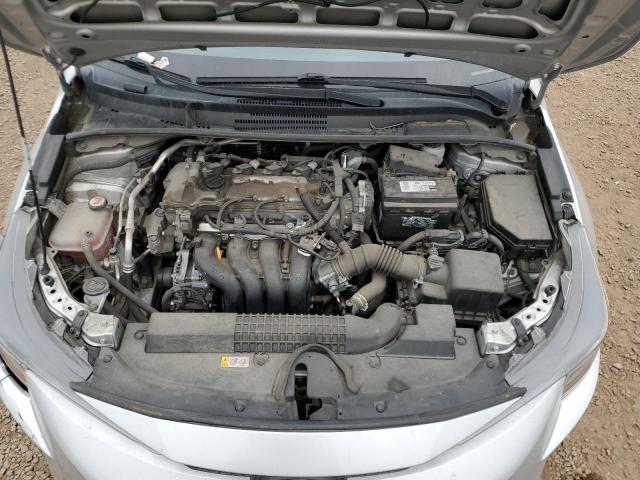 5YFEPMAE1MP208032 - 2021 TOYOTA COROLLA LE ვერცხლისფერი ფოტო 11