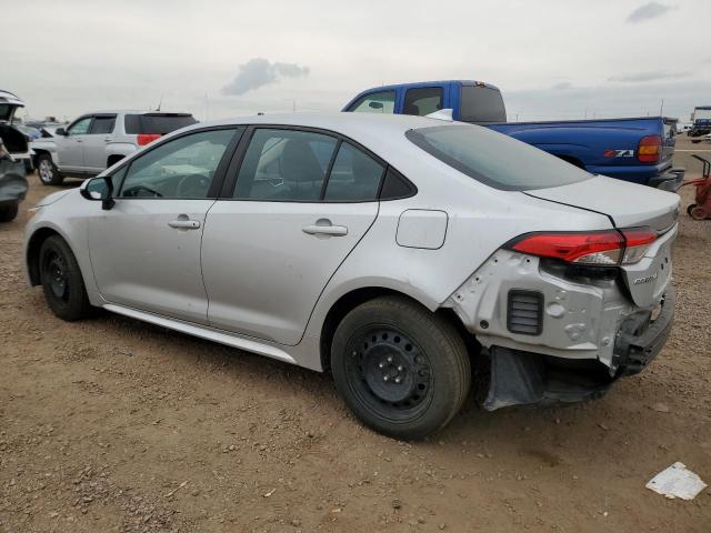 5YFEPMAE1MP208032 - 2021 TOYOTA COROLLA LE ვერცხლისფერი ფოტო 2