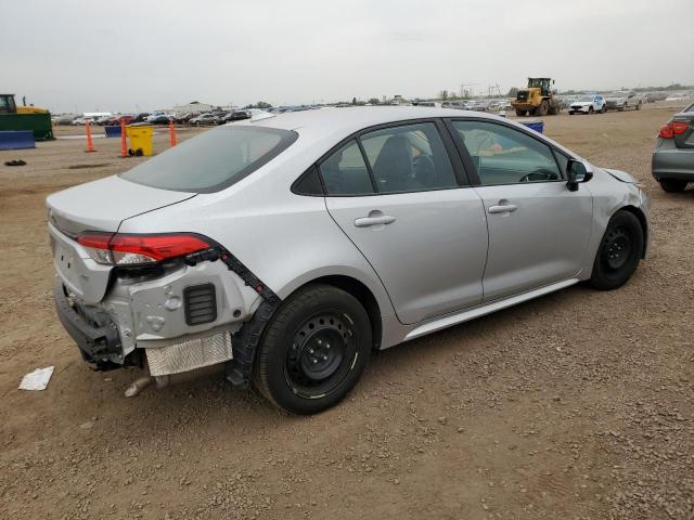 5YFEPMAE1MP208032 - 2021 TOYOTA COROLLA LE ვერცხლისფერი ფოტო 3