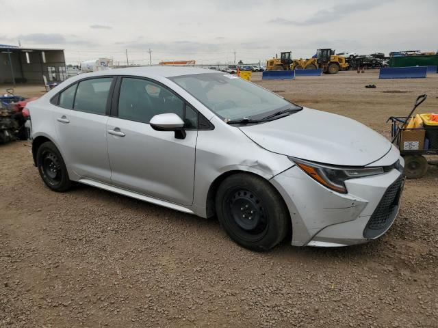 5YFEPMAE1MP208032 - 2021 TOYOTA COROLLA LE ვერცხლისფერი ფოტო 4