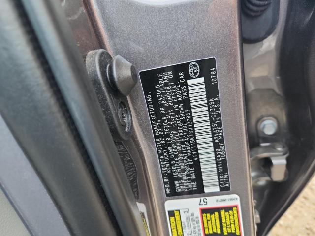 4T1T11BK4RU127852 - 2024 TOYOTA CAMRY SE NIGHT SHADE GRAY photo 12