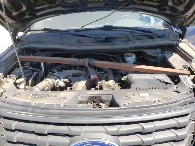 1FM5K8ATXJGB46921 - 2018 FORD EXPLORER POLICE INTERCEPTOR Azul foto 12