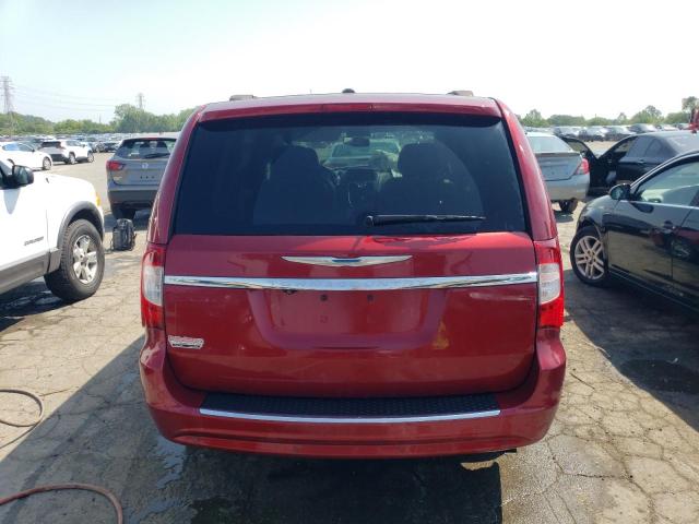 2C4RC1CG3ER460375 - 2014 CHRYSLER TOWN & COU TOURING L RED photo 6