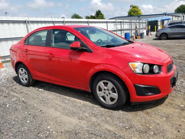 1G1JA5SH5E4120631 - 2014 CHEVROLET SONIC LS 红色 照片 4