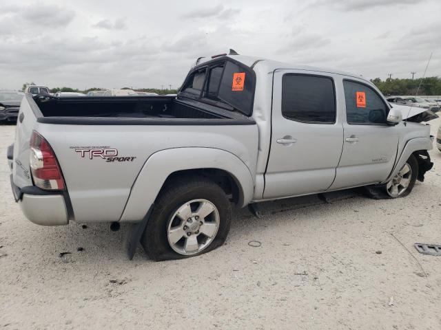 5TFJU4GN2CX025723 - 2012 TOYOTA TACOMA DOUBLE CAB PRERUNNER SILVER photo 3