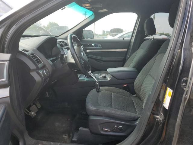 1FM5K8D84JGA66442 - 2018 FORD EXPLORER XLT BLACK photo 7