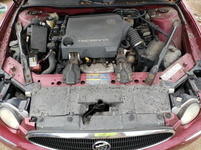 2G4WE537151347586 - 2005 BUICK LACROSSE CXS წითელი ფოტო 11