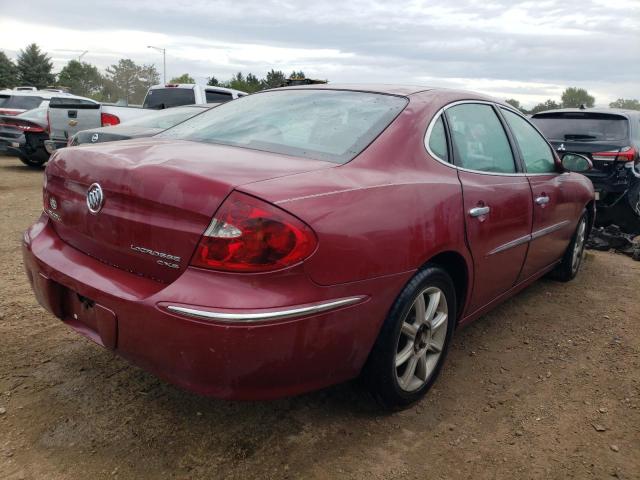2G4WE537151347586 - 2005 BUICK LACROSSE CXS წითელი ფოტო 3