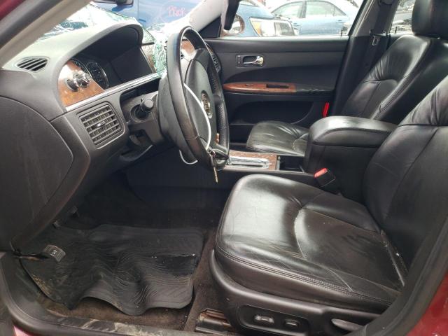 2G4WE537151347586 - 2005 BUICK LACROSSE CXS წითელი ფოტო 7