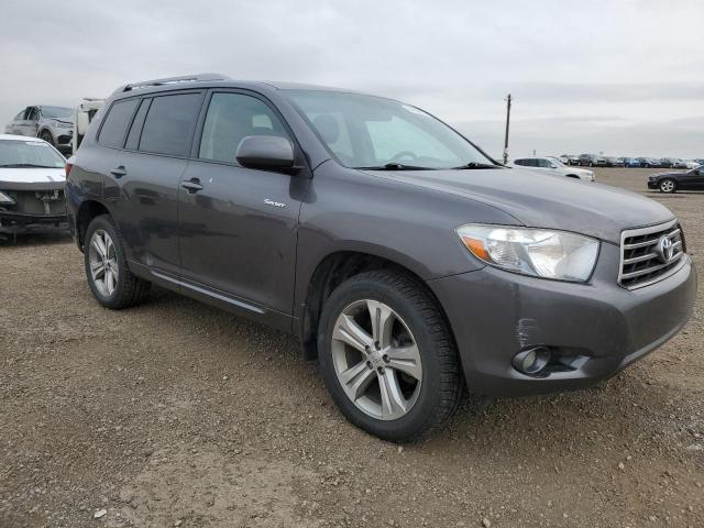 JTEES43A182073661 - 2008 TOYOTA HIGHLANDER SPORT GRAY photo 4