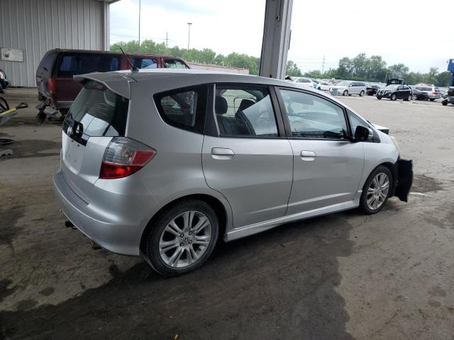 JHMGE8H51BC006341 - 2011 HONDA FIT SPORT SILVER photo 3