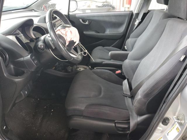 JHMGE8H51BC006341 - 2011 HONDA FIT SPORT SILVER photo 7