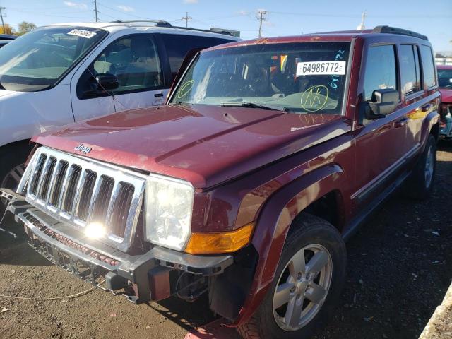 1J8HG48K47C562593 - 2007 JEEP COMMANDER 栗色 照片 2