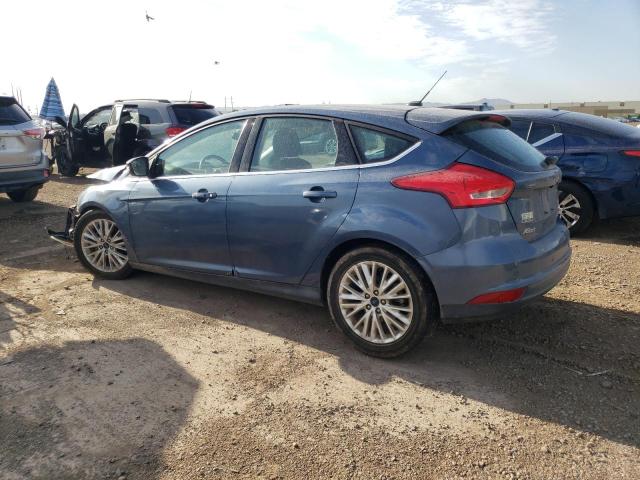 1FADP3N25JL273191 - 2018 FORD FOCUS TITANIUM BLUE photo 2