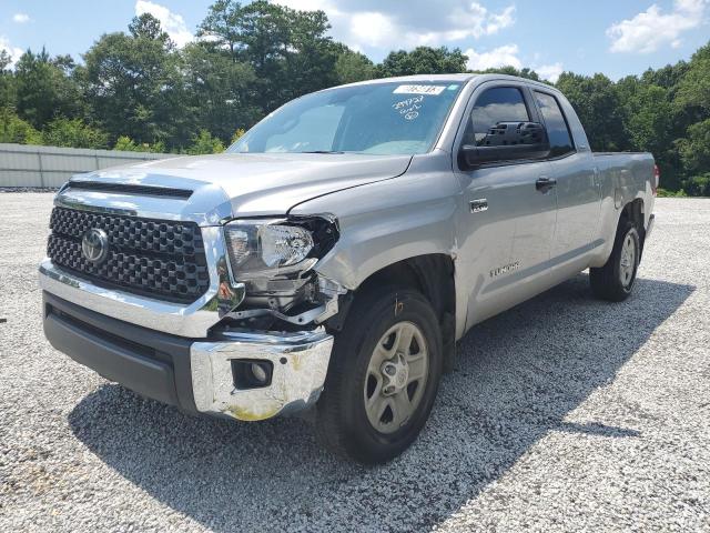 5TFRY5F12MX299727 - 2021 TOYOTA TUNDRA DOUBLE CAB SR/SR5 SILVER photo 1