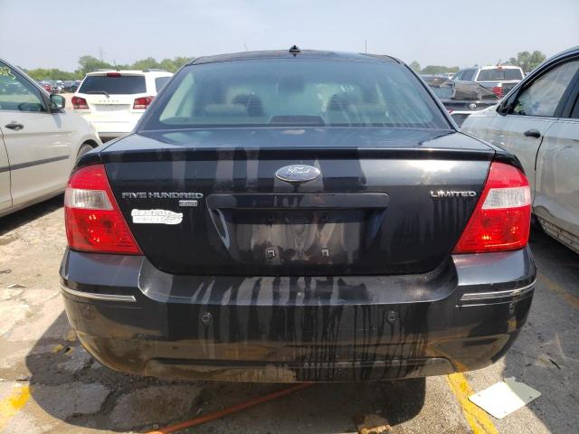 1FAHP28147G124495 - 2007 FORD FIVE HUNDR LIMITED BLACK photo 6