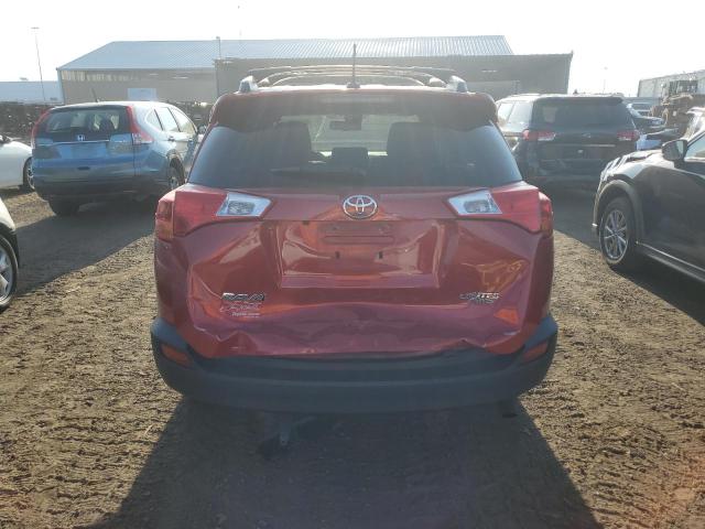 2T3DFREV0FW332663 - 2015 TOYOTA RAV4 LIMITED RED photo 6