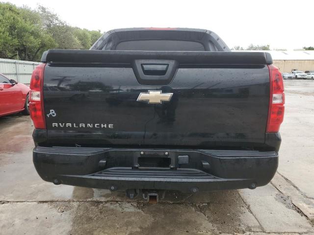 3GNEC12J68G301329 - 2008 CHEVROLET AVALANCHE C1500 BLACK photo 6