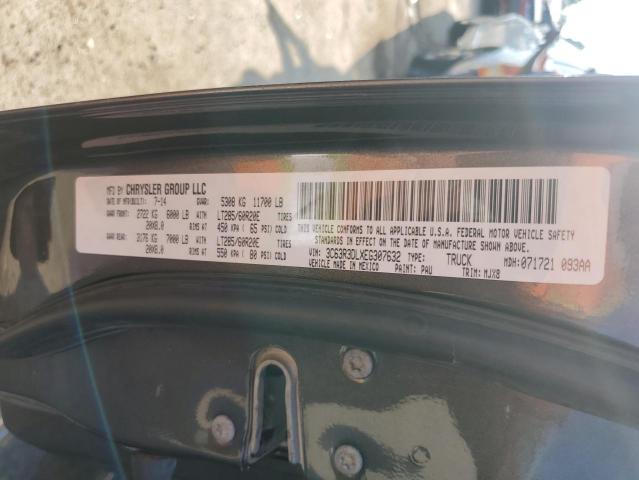 3C63R3DLXEG307632 - 2014 RAM 3500 SLT GRAY photo 12