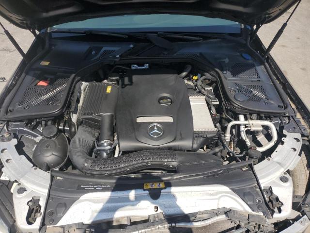 55SWF4KB3FU079669 - 2015 MERCEDES-BENZ C 300 4MATIC GRAY photo 11