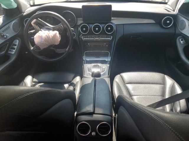 55SWF4KB3FU079669 - 2015 MERCEDES-BENZ C 300 4MATIC GRAY photo 8