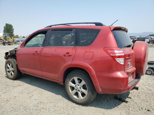 JTMYF4DV8A5017549 - 2010 TOYOTA RAV4 LIMITED RED photo 2