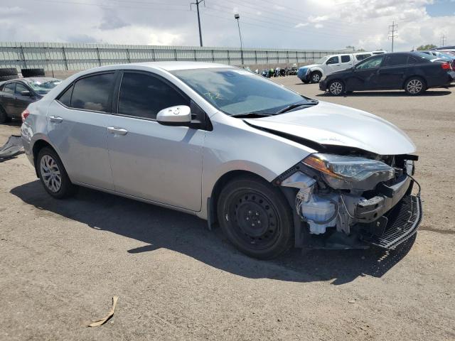 2T1BURHE1KC226512 - 2019 TOYOTA COROLLA L ვერცხლისფერი ფოტო 4